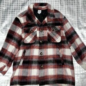 Flannel coat